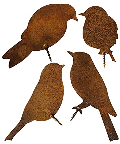 Oiseaux pour Arbre - Décoration de Jardin en métal -